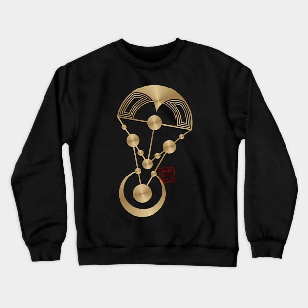 Crop circle 76 Crewneck Sweatshirt by MagicEyeOnly